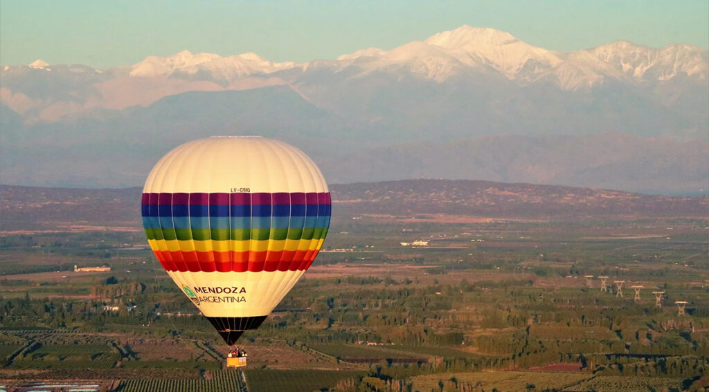 Vista panorámica, Vuelo en Globo