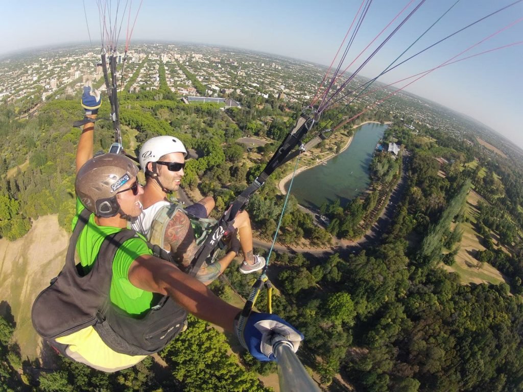 Parapente, Vuelo