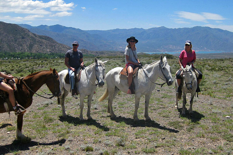 Cabalgatas, Precordillera